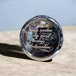 Kişiye Özel Romantik Cep Aynası