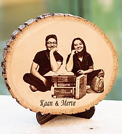 AHŞAP ÜZERİNE LAZER İŞLEME FOTOĞRAF KAZIMA