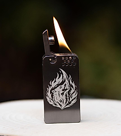 Hunter Benzinli Metal Çakmak | Lüks Hediyelik ve Koleksiyonluk Model
