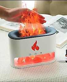 Alev Efektli Dokunulabilir Buhurdanlık & Oda Nemlendirici