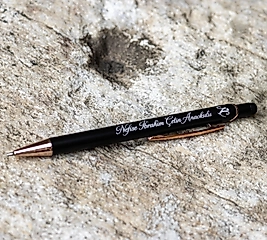 Kişiye Özel İsim Yazılı Metal Kalem – Lazer Kazıma Kurumsal Hediye